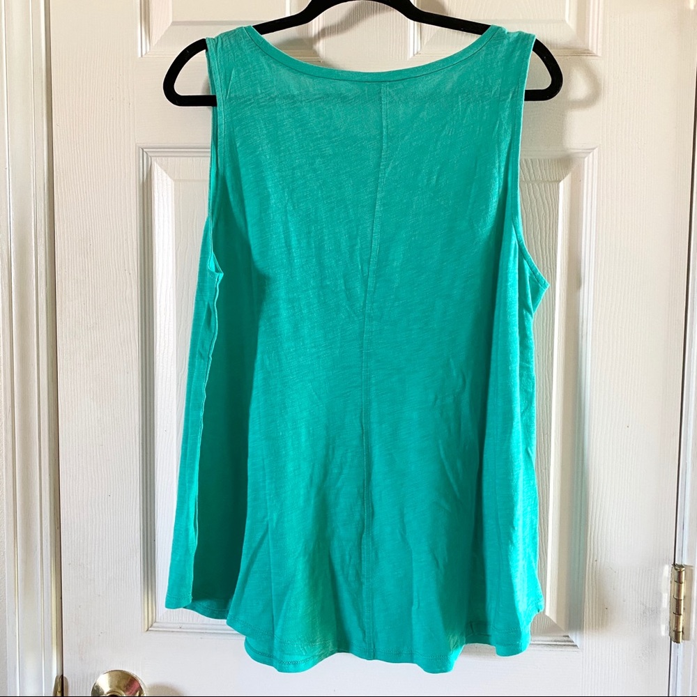 NWT TORRID Aqua Slub Knit Tank - Picture 6 of 8